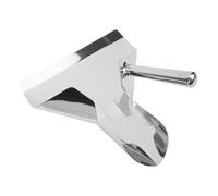 OVAQUIXI Bagger à Frites, Cuillère à Pop-corn Commerciale en Acier Inoxydable avec Poignée Unique pour Collations, Desserts, Outil de Cuisine Polyvalent