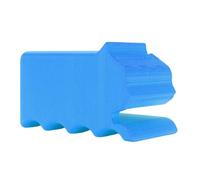 OVAQUIXI Bande de Carton à Gratter pour Chat Outil Portatif de -Carton en Forme de Chat imprimé en 3D avec Conception Ergonomique pour Planche à Gratter pour et Recyclage du (Blue)