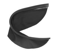 OVAQUIXI Bavoir pour Casque de Soudage, Bavoir Enveloppant Ignifuge et Résistant à la Chaleur avec Joint d'étanchéité Réglable, Matériau en Coton PU, Compatible avec la Plupart des Casques