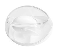 OVAQUIXI Boîte Distributrice de Trombones Magnétiques avec Conception à Rouleaux, Conteneur de Rangement en Plastique pour l'organisation du Bureau, Accessoire de Bureau