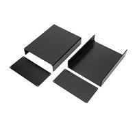 OVAQUIXI Boîtier de Projet Boîtier en Alliage D'aluminium de Type divisé pour équipement Industriel de Circuits Imprimés, Léger Mais Robuste, étanche pour les Environnements Difficiles, Taille 80 X