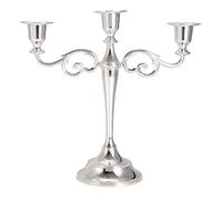 OVAQUIXI Bougeoir 3 Têtes, Chandelier de Table Finition Vintage for