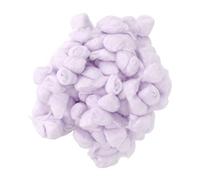 OVAQUIXI Boule de Coton pour Hamster, Literie Douce et Chaude, Boule de Coton pour Petits Animaux avec Remplissage en pour Hamster Syrien Chinchilla (Purple)