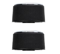 OVAQUIXI Bouton de Commande du Volume de la Radio Arrière 22912547 Abs, 2 | Bouton de Réglage Audio, Construction en ABS, Utilisation sur Tableau de Bord, Remplacement Direct, Compatibilité Véhicule GM