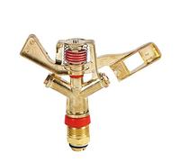 OVAQUIXI Bulleuse à 360 Degrés en Laiton Rocker Rocker Sprinkler Sprayler Buse de Pulvérisation 1/2 Pouce Connecteur Jardinage Pulporteur d'arrosage pour la Pelouse de Patio Irrigation Grande,