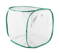 OVAQUIXI Cage D'élevage Pliable pour Papillons, Enclos Portable pour Insectes avec Fermeture éclair, Filet en Polyester ventilé pour Libérer Les Papillons (30 * 30 * 30cm)