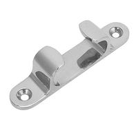 OVAQUIXI Cale d'arc Durable en Acier Inoxydable 316 pour Quincaillerie de Bateau, Cale Marine à Ligne de Taquet Droite, Permet Une Insertion Facile du Fil, Options 4 Pouces/5 Pouces/6 Pouces (4