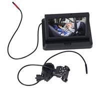 OVAQUIXI Caméra de Voiture pour bébé à Vision Nocturne Claire, Caméra Arrière Réglable pour Un Voyage en Toute sécurité des Nourrissons (4,3 Pouces)