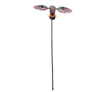 OVAQUIXI Canard électrique télécommandé, Leurre Réaliste avec Battements d'ailes, 12V pour Décoration Extérieure étang Jardin (Tapez B)