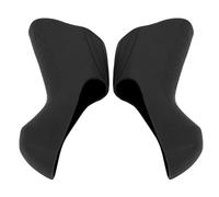 OVAQUIXI Capot de Couvercle de Levier de Levier de Vitesse de Vélo en Silicone pour R7000 R8000 avec 3 Couleurs Conception Ergonomique Poignée Confortable Non Toxique (Black)