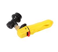 OVAQUIXI Chargeur de Fût du Distributeur de Bière Portable CO2 pour Format de Sac de Verrouillage de Soda Fait Maison pour un Outil Permanent pour L'utilisation Marche [homebrewers] (YELLOW)
