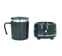 OVAQUIXI Chauffe-Tasse électrique en Aluminium 12 W 5 V pour Chauffage et Refroidissement de Boissons de Bureau avec Poignée Incurvée et Coussinets Antidérapants pour Le Bureau, la Maison, Le café,