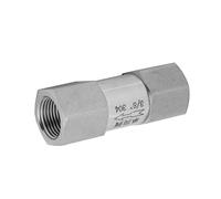 OVAQUIXI Clapet Anti-retour Hexagonal Haute Performance en Acier Inoxydable 304 pour une Endurance à Haute Pression pour un Usage Industriel 1/8" BSPP (3/8")