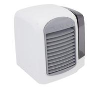 OVAQUIXI Climatiseur Portable, Ventilateur de Refroidisseur ABS Mini avec 3 Vitesses à 120 Degrés Réglables, Idéal pour le Camping de Chambres à Coucher de Bureau