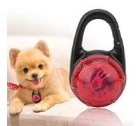 OVAQUIXI Collier LED pour Chien avec Lumière ABS à Clipser, Collier de sécurité pour Animaux de Compagnie, 2 Modes de Clignotement, Pendentif étanche avec Batterie Incluse pour la Promenade Nocturne