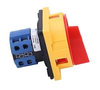 OVAQUIXI Commutateur de Commutation à Came Rotative, Sélecteur Universel Durable, Interrupteur de Coupure de Courant pour Appareils électriques, DC 240V AC 440V 20A