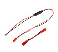 OVAQUIXI Contrôleur de Treuil RC, Prise Adaptateur de Télécommande de Mini Treuil en Plastique, Installation Facile et Légère, pour Drone de Lumière LED de Bateau de Camion de Voiture RC pour Hsp