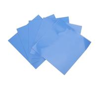 OVAQUIXI Coussin Conducteur Thermique, Feuille de Dissipation Thermique en Silicone 100x100x5mm pour CPU GPU pour Carte Graphique Mémoire Appareils Ménagers Industrie LED