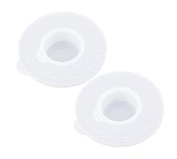 OVAQUIXI Couvercle Hermétique pour Bol de Mixage, Couvercle Anti-éclaboussures en Plastique pour Mélangeurs sur Socle à Tête Inclinable, avec un Bon Effet d'étanchéité pour éviter les