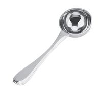 OVAQUIXI Cuillère à Mesurer le café en Acier Inoxydable, Cuillère à café, à Soupe à Long Manche avec Lisse pour un Nettoyage Facile dans les Bocaux (30ml)
