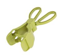 OVAQUIXI Dénoyauteur de Cerises, Outil de Dénoyautage de Cerises à Double Ouverture avec clé Amovible, pour Cuisine, Pâtisserie, Usage Domestique (GREEN)