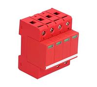 OVAQUIXI Dispositif de Protection Parafoudre Dispositif de Parafoudre de Tension PBT Module Enfichable 220 à 380 V État Visuel Montage sur Rail DIN 35 Mm pour Armoires de Boîtes de Distribution (60KA)