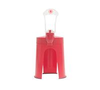 OVAQUIXI Distributeur de Boissons Gazeuses Fizzy Soft Soda, avec Interrupteur de Commande, pour Bouteilles de 2 Litres, Verseur de Soda Fizz Keeper (rouge)