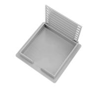 OVAQUIXI Distributeur de Notes Autocollantes, Boîte de Modèles de Notes Autocollantes avec clarté Améliorée pour les Créateurs de Listes, adapté aux Enseignants et aux Collègues, ABS (GREY)