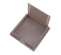 OVAQUIXI Distributeur de Notes Autocollantes, Boîte de Modèles de Notes Autocollantes avec clarté Améliorée pour les Créateurs de Listes, adapté aux Enseignants et aux Collègues, ABS (BROWN)