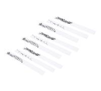 OVAQUIXI Dossier de Gaufrage en Plastique à Motif de Fleurs, Forme Rectangulaire, 1,2 X 5,9 Pouces, Paquet de 9 Modèles de Bricolage pour la Fabrication de Cartes, le Scrapbooking, l'artisanat en