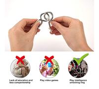 OVAQUIXI Ensemble de 20 Puzzles en Fil Métallique de qualité Supérieure, Jouets éducatifs avec Boîte, sans Danger pour Les Enfants et Les Adultes, Améliore Le QI et Les Compétences en Résolution de