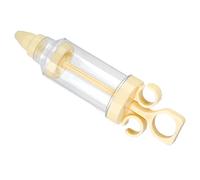 OVAQUIXI Ensemble de Buses de Décoration de Pâtisserie, Seringue à Douille en Plastique avec 8 Buses pour la Décoration de Gâteaux et la Fabrication de Biscuits, Accessoire de Cuisson Réutilisable