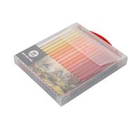 OVAQUIXI Ensemble de Crayons Aquarelle, 72 Crayons d'art Professionnels avec Stylo Pinceau, Construction en Bois, Diamètre 7,5 Mm, Solubles dans l'eau pour le Dessin et la Peinture Humide (48