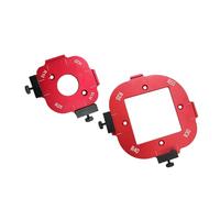OVAQUIXI Ensemble de Gabarits de Toupie à Rayon 2 Pièces avec 8 Angles de Rayon Sélectionnables, Idéal pour Couper les Coins de Meubles en Bois, Alliage D'aluminium Durable