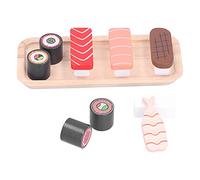 OVAQUIXI Ensemble de Jouets de Cuisine pour Enfants, 10 Pièces, Matériau écologique, pour un Jeu Imaginatif