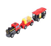 OVAQUIXI Ensemble de Magnétique électrique, Jouet alimenté par Batterie pour Les Tout-Petits, Voitures de Magnétiques à Attraction Magnétique, Plaisir de Construire, Jeu Imaginatif, Ensemble de