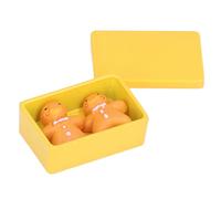 OVAQUIXI Ensemble de Modèles de Biscuits Miniatures pour Maison de Poupée de Haute qualité, Décoration de Chambre Mignonne pour Maison de Poupée, Idéal pour Les Enfants Qui Aiment Les (Yellow)