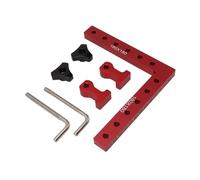 OVAQUIXI Ensemble de Pinces d'Angle en Aluminium de Positionnement à 90 Degrés pour les Marchands de Cadres Photo Kit de Pinces à Angle Droit de 7 Pièces pour les Menuisiers, les Artistes, (Style 5)