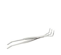 OVAQUIXI Ensemble D'outils à bonsaï en Acier Inoxydable 2 en 1, Râteau à Racines et Pince à épiler avec Poignée Ergonomique Antidérapante pour le Jardinage et L'entretien des Plantes