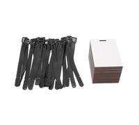 OVAQUIXI Étiquette de Bagages de Sublimation Blanks, 18 Set 2 étiquettes D'étiquette de Valise MDF 2.
