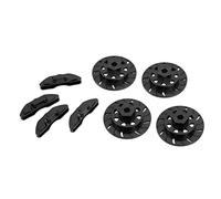 OVAQUIXI Étrier de Frein en Aluminium pour Ryft 1/10 RC, Disque 39MM | Comprend 4 disques, 4 étriers, 8 vis, coupleurs hexagonaux de 12 mm d\'ouverture de 5 mm, mise à niveau à l\'échelle pour