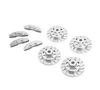 OVAQUIXI Étrier de Frein en Aluminium pour Ryft 1/10 RC, Disque 39MM | Comprend 4 disques, 4 étriers, 8 vis, coupleurs hexagonaux de 12 mm d\'ouverture de 5 mm, mise à niveau à l\'échelle pour
