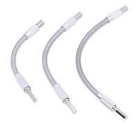 OVAQUIXI Extension d'arbre Flexible 4 Bits e Perceuse électrique, Kit de Tige Hexagonale de 200mm à 300mm pour les Zones Difficiles d'accès