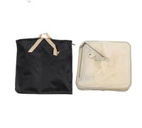 OVAQUIXI Filet de Séchage Suspendu en Maille Pliable avec Panier de Rangement à 4 Couches pour Légumes, Fruits, Vaisselle - Support de Séchage Portable pour Cuisine, Camping en Plein Air (Beige)