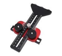 OVAQUIXI Fine Table de Table de la Table de Scie, Alliage en Aluminium Mince Jig de Table Jig Scion Gignid e avec 3 Poulies pour 3/8x3 / 4in Uc