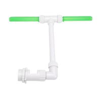 OVAQUIXI Fontaine Cascade de Piscine, Double Pulvérisation, Fixation D'arrosage pour Un Plaisir d'été Rafraîchissant