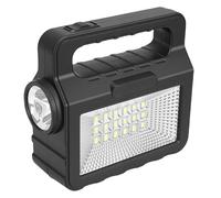 OVAQUIXI Générateur D'énergie Solaire Portable, Batterie Haute capacité avec Panneau Solaire et Lumières LED, pour le Camping à Domicile et les Aventures en Plein Air