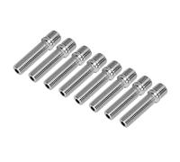 OVAQUIXI Goujons de Convertisseur de Roue étendus pour des Changements de Roue en Douceur, Adaptateur de Goujon de en Acier Haute Résistance, Longueur Totale de 58 Mm pour des Performances