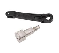 OVAQUIXI Goupille d'arbre de Bras de Direction, Levier de Bras de Direction en Métal usiné CNC, Remplacement Direct, OE 866322A01 98262A1, pour Moteur In-bord Mercruiser Bravo