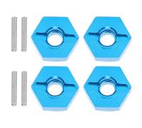 OVAQUIXI Goupille d'écrou de Roue de 5 Mm pour Voiture 1/14 144001 RC, Alliage d'aluminium, Conception Légère, Installation Facile, Accessoire Essentiel pour Les Amateurs de Voitures RC (Bleu 1266B)